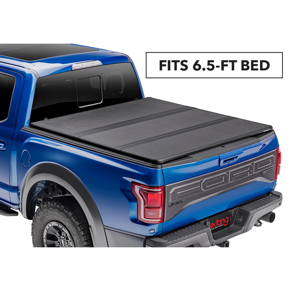 Extang Solid Fold 2 0 Tonneau Cover For 09 14 Ford F150 6 Ft 6 In Bed Without Cargo Management System 83410 The Home Depot