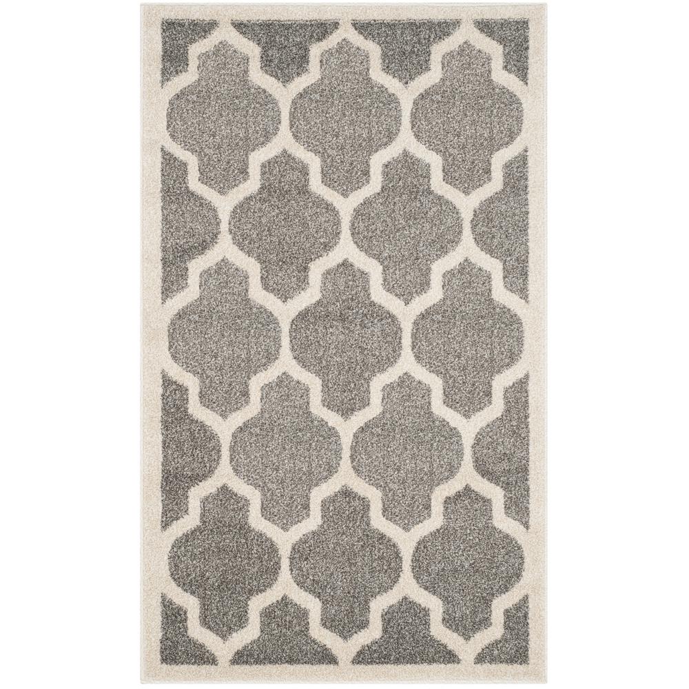 Safavieh Amherst Dark Gray Beige 3 Ft X 4 Indoor Outdoor Area Rug