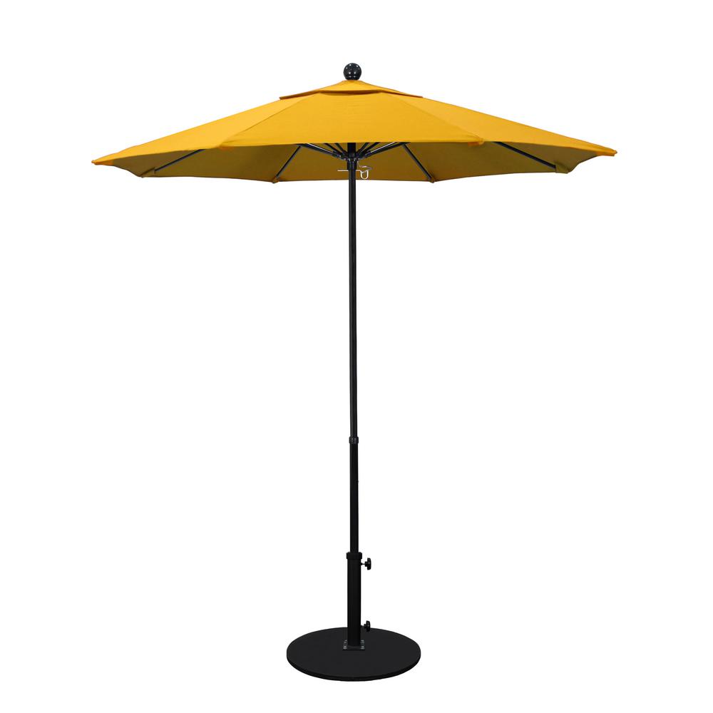 Yellow Patio Umbrellas Patio Furniture The Home Depot