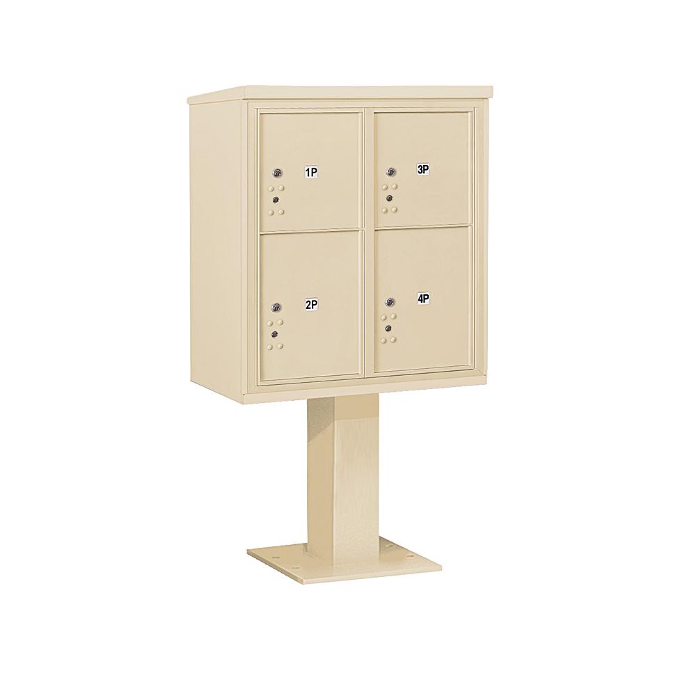 dVault Curbside Mail and Package Delivery Vault Black Locking Mailboxes