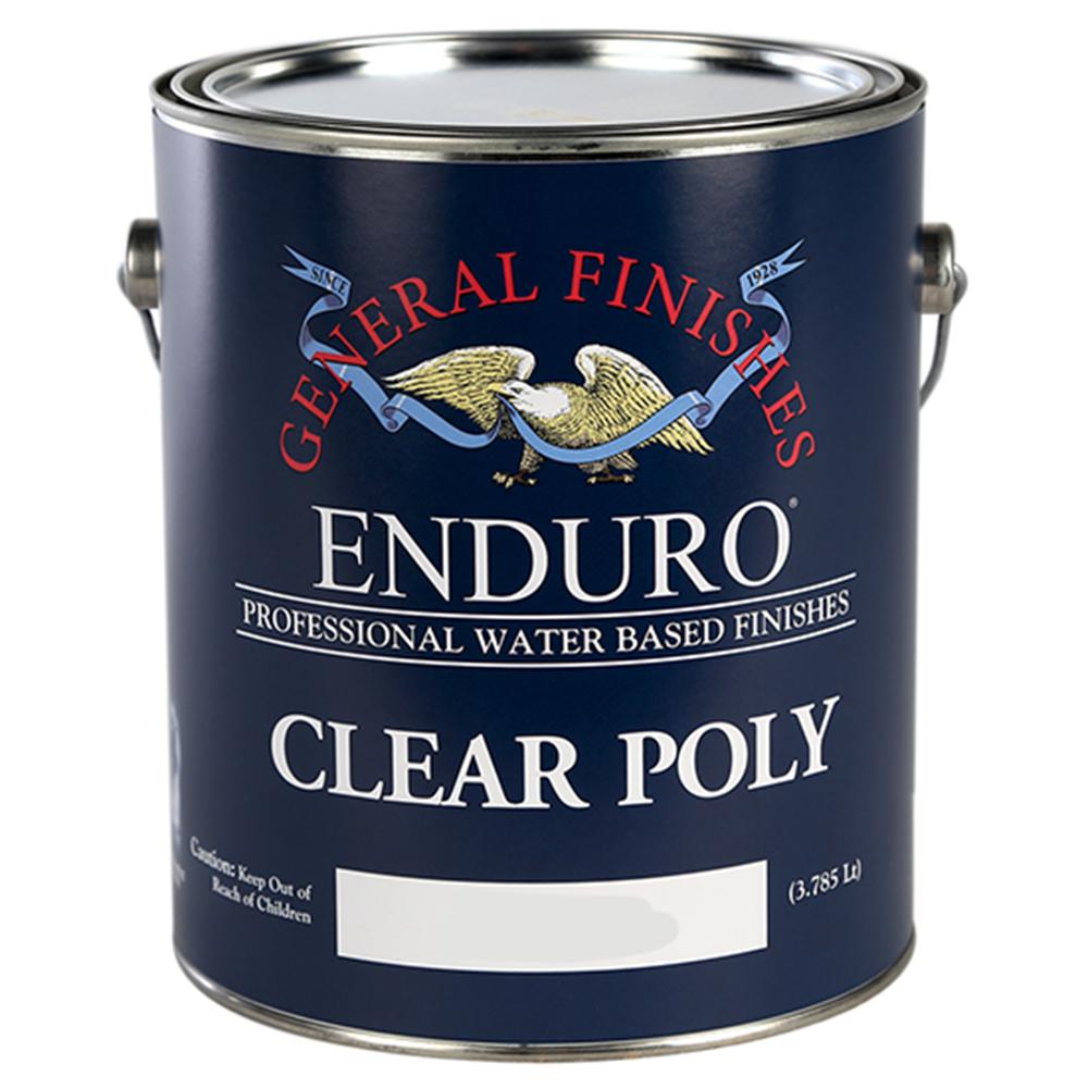 General Finishes 1 gal. Satin Enduro Clear Poly Interior TopcoatGF.GPS