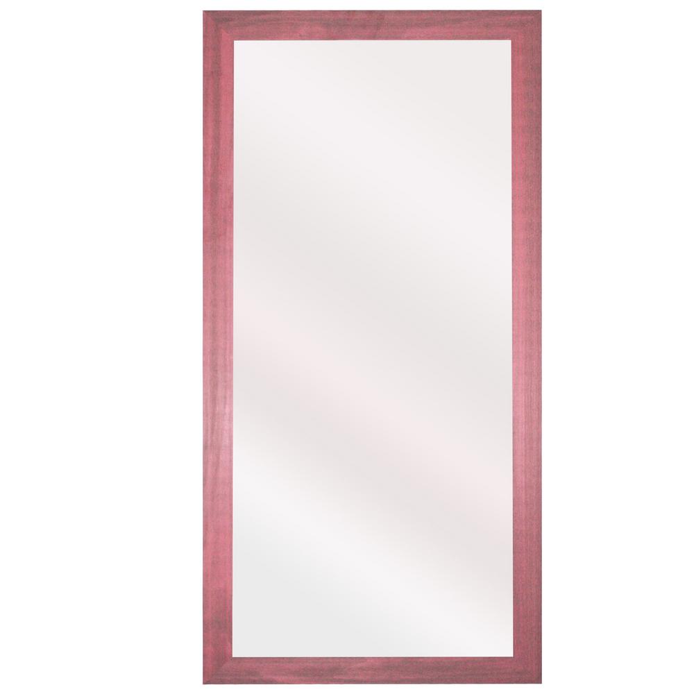 78 In X 39 Vintage Pink Framed Double Vanity Mirror