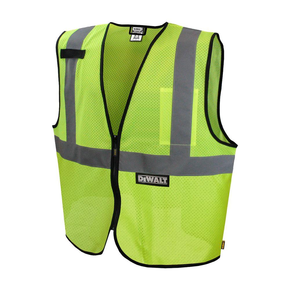 UPC 674326280646 product image for Safety Vests: DEWALT Safety Equipment & Protective Gear 3X-Large Green Reflectiv | upcitemdb.com