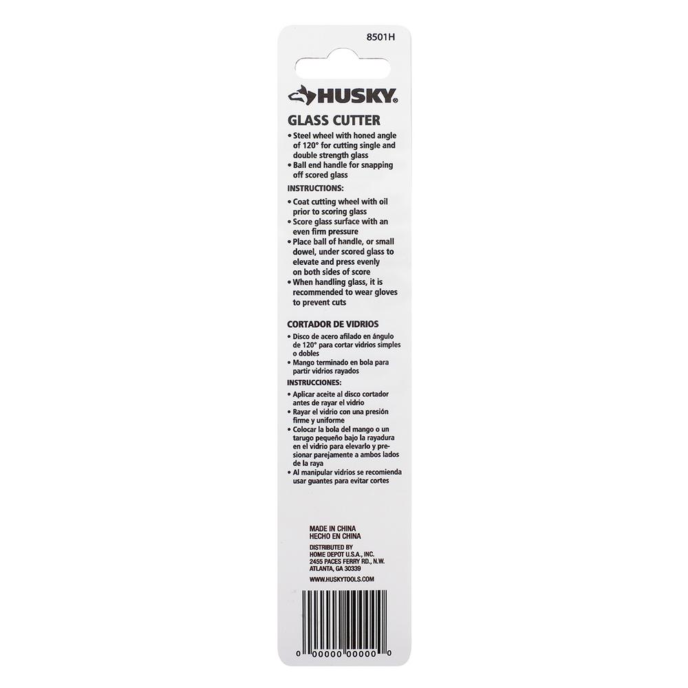 Husky 5 In Glass Cutter 8501h The Home Depot - How To Cut A Mirror Without Glass Cutter At Home Husky 5 In Glass Cutter 8501h The Home Depot - How To Cut A Mirror Without Glass Cutter At Home