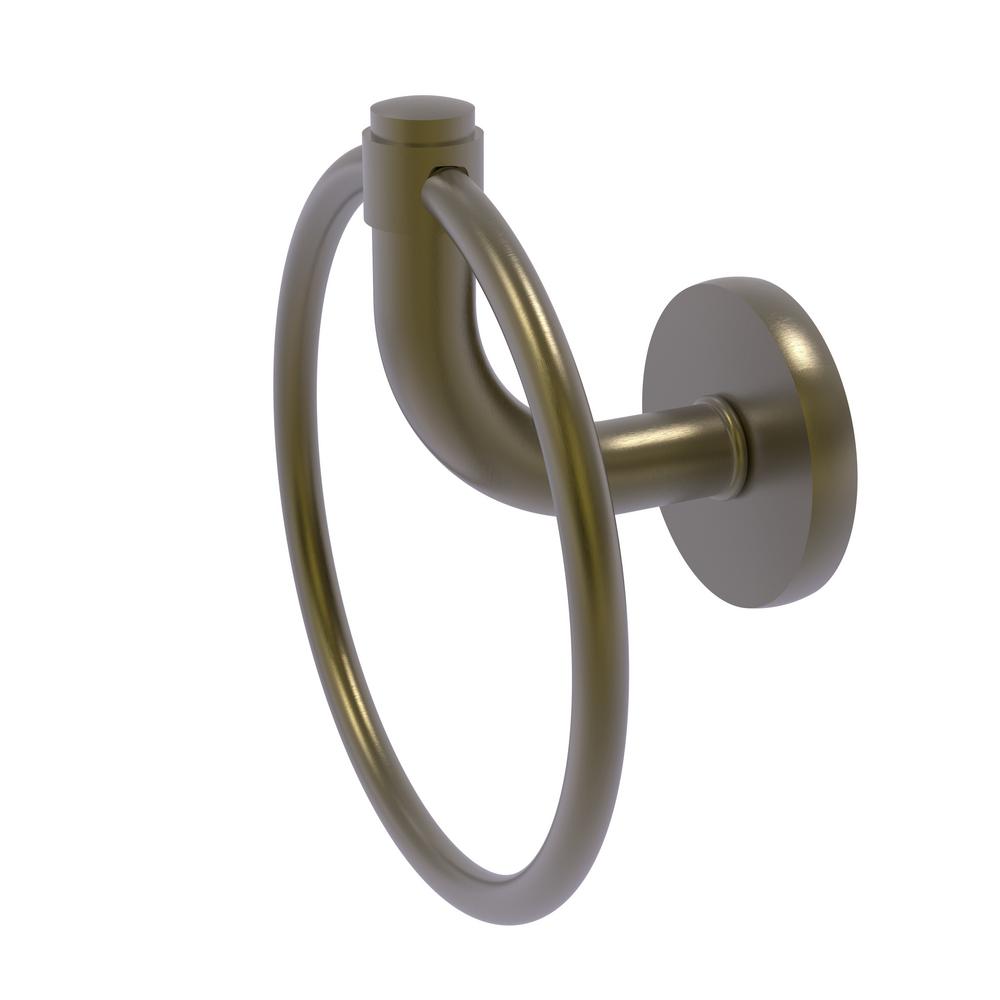 Allied Brass Remi Collection Towel Ring in Antique BrassRM16ABR