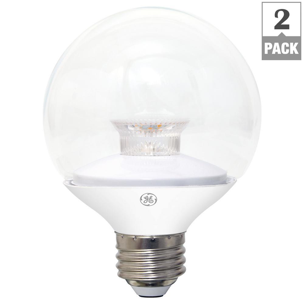 Ge 60w Equivalent Soft White 2700k High Definition G25 Globe Clear Ge 60w Equivalent Soft White 2700k High Definition G25 Globe Clear Dimmable Led Light