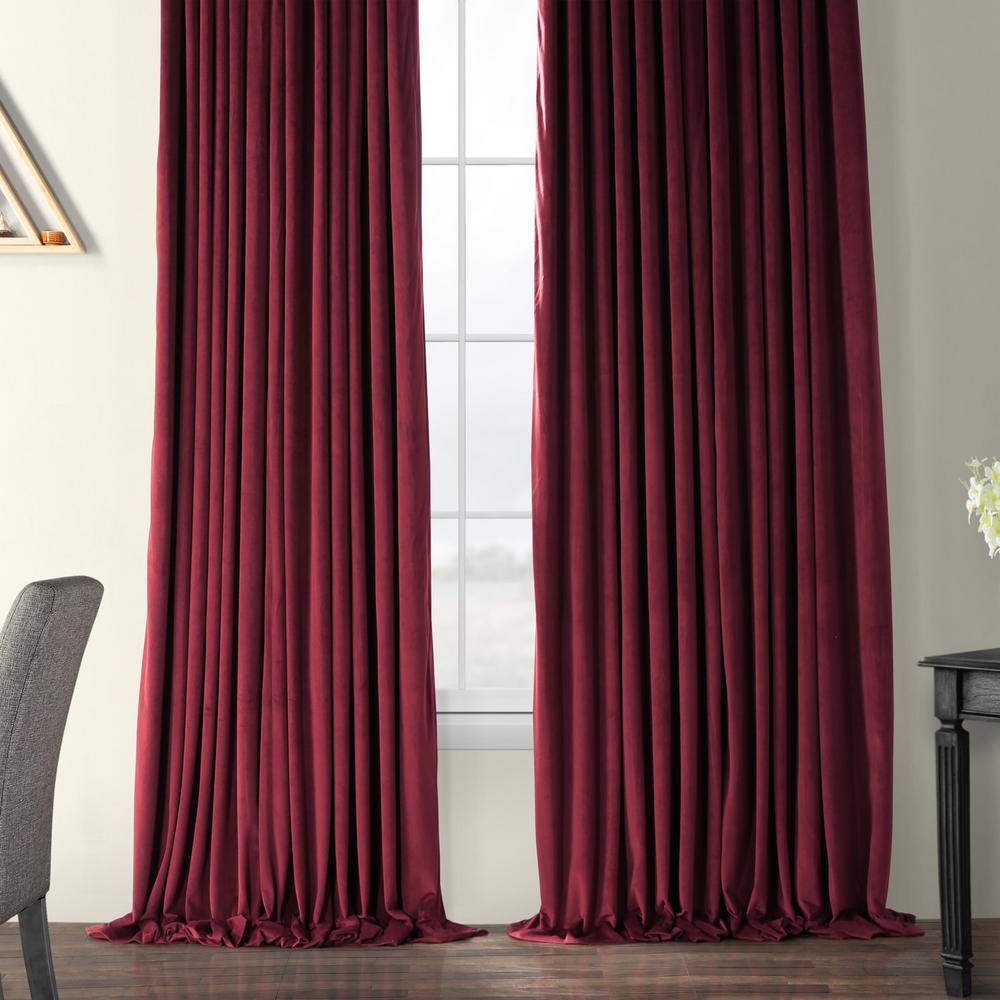 Exclusive Fabrics Furnishings Blackout Signature Burgundy
