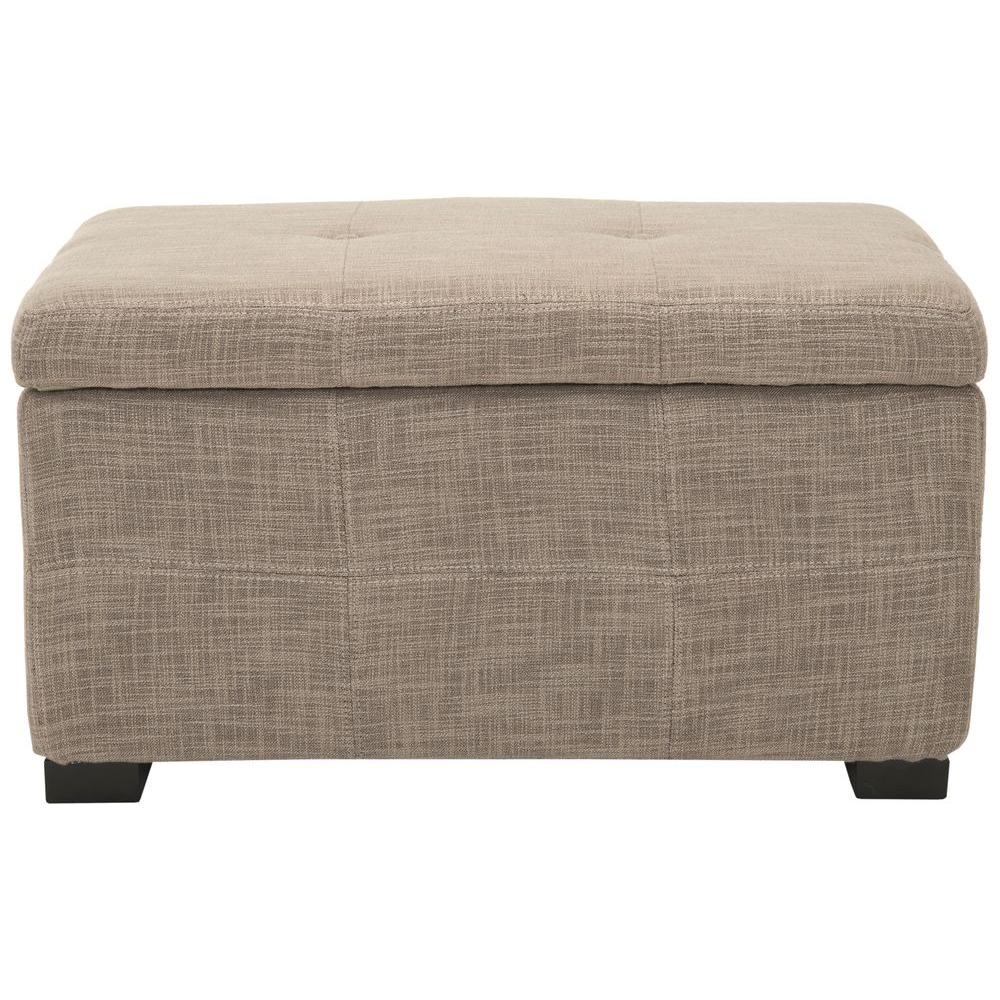 Safavieh Maiden Stone Storage BenchHUD8230C The Home Depot