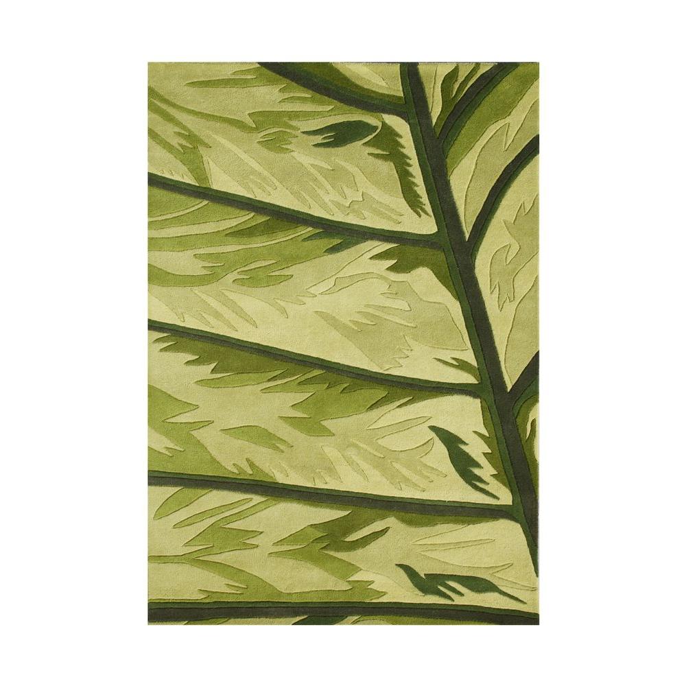 Forest Green Area Rugs The Home Depot Forest Green 8 Ft X 10 Handmade Area Rug