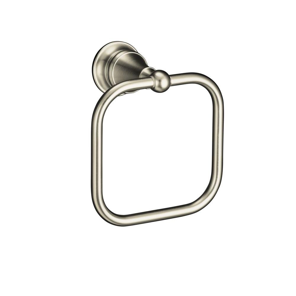 KOHLER Devonshire Towel Ring in Vibrant Brushed NickelKR10557BN