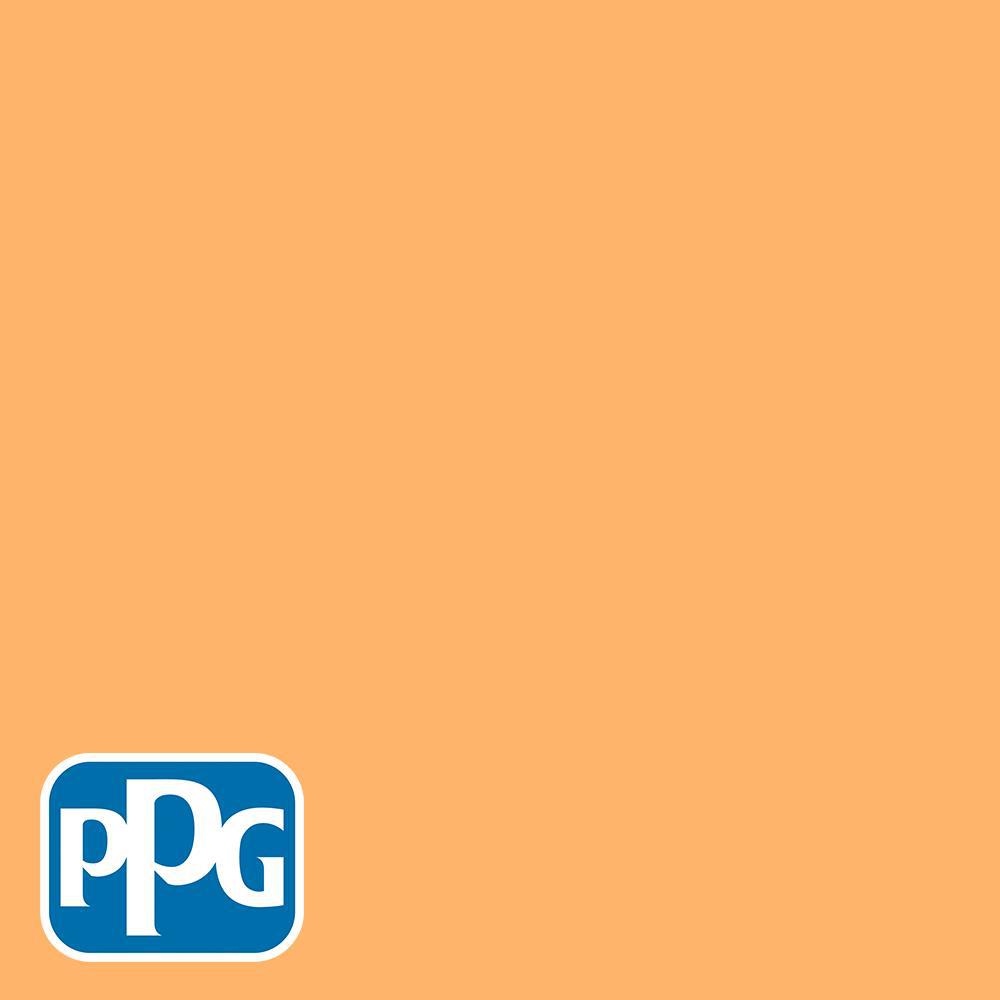 Ppg Diamond 1 Gal Hdgo41 Juicy Cantaloupe Semi Gloss Interior Hdgo41 Juicy Cantaloupe Eggshell Interior Paint With Primer