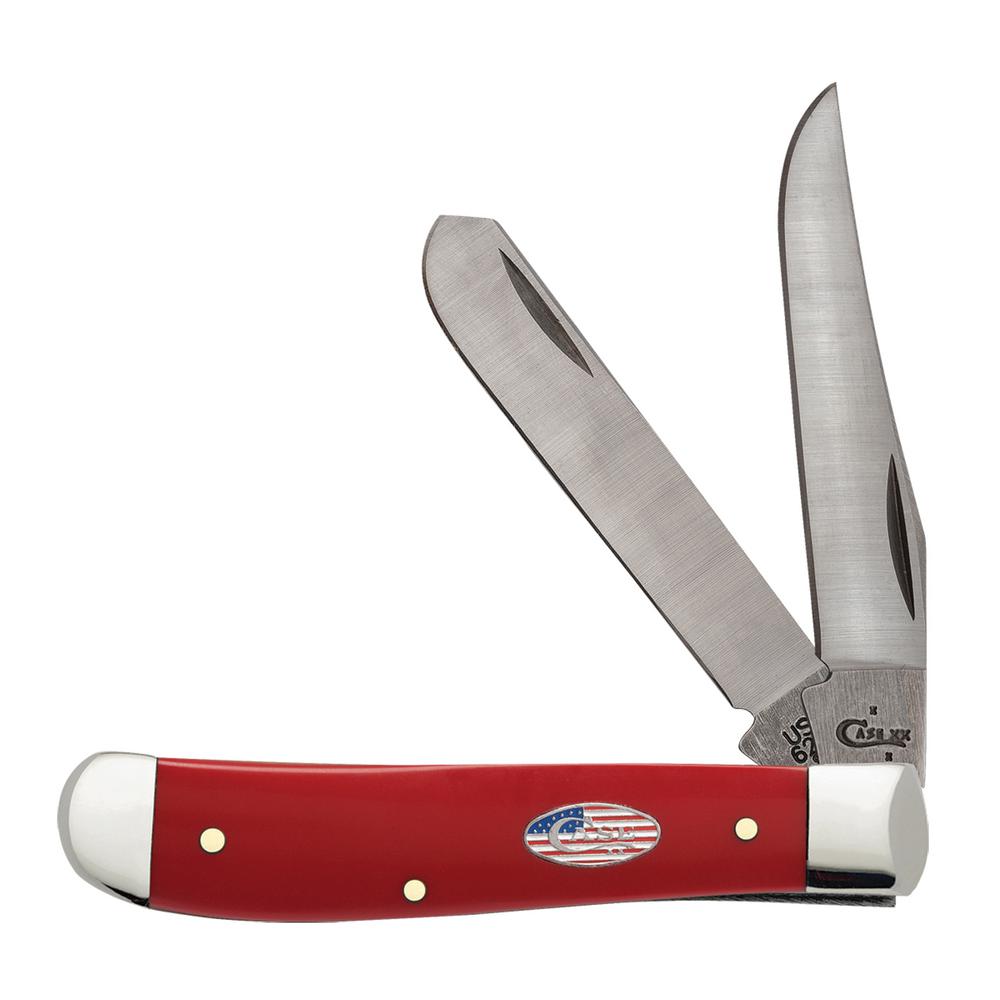 W.R. Case and Sons Cutlery Co. American Workman Red Synthetic Mini