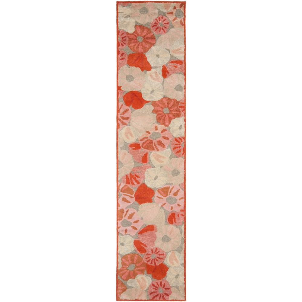 Martha Stewart Living Cayenne Red 2 ft. x 10 ft. Runner Rug