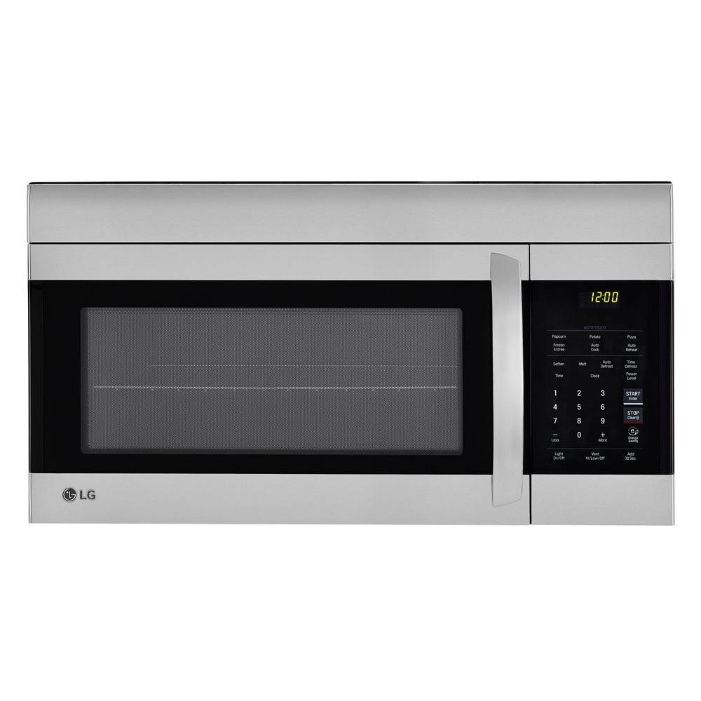 Lg Electronics 1 7 Cu Ft Over The Range Microwave Oven In This Microwave Lg Electronics