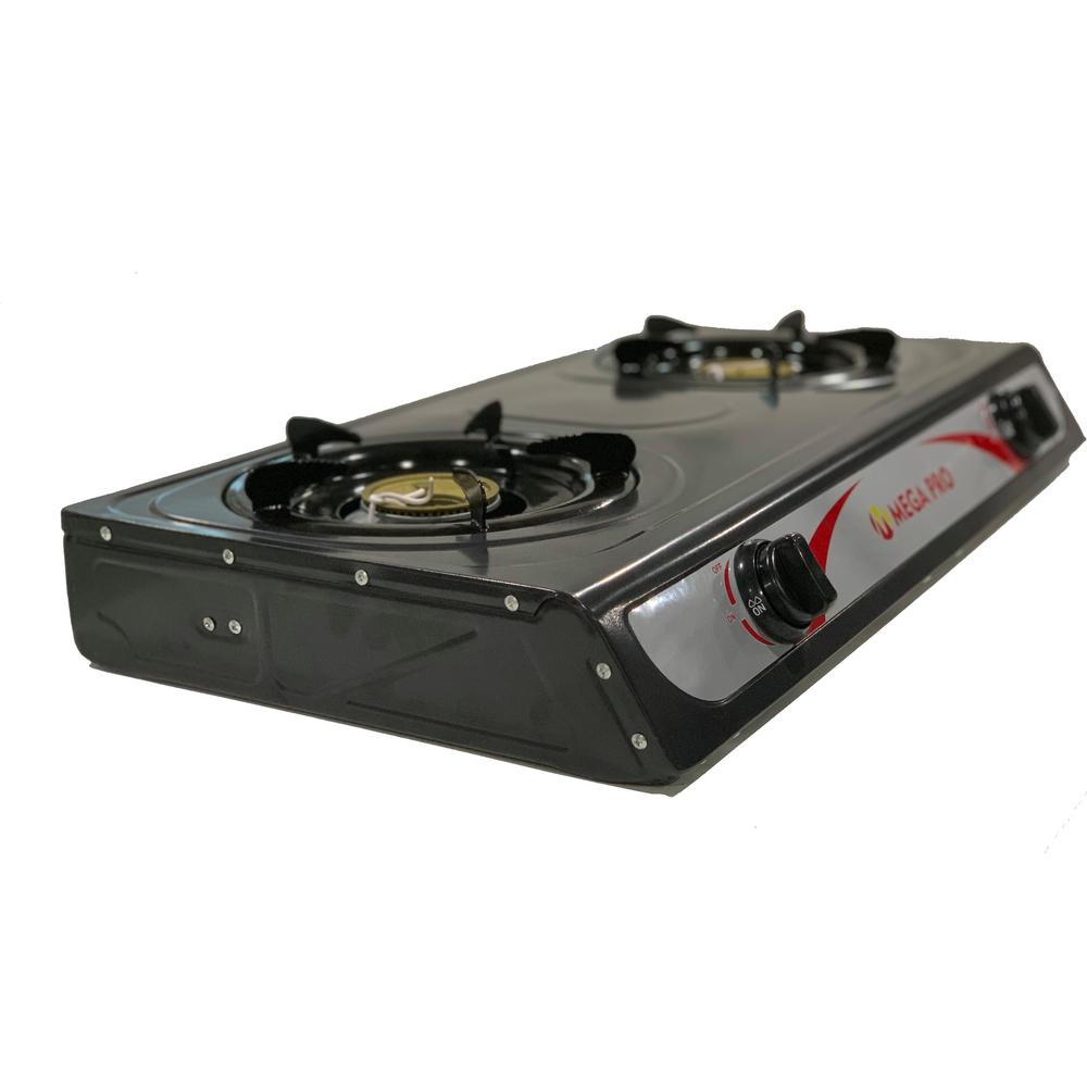 2Burner Propane Gas Portable StoveMPGC206TS The Home Depot