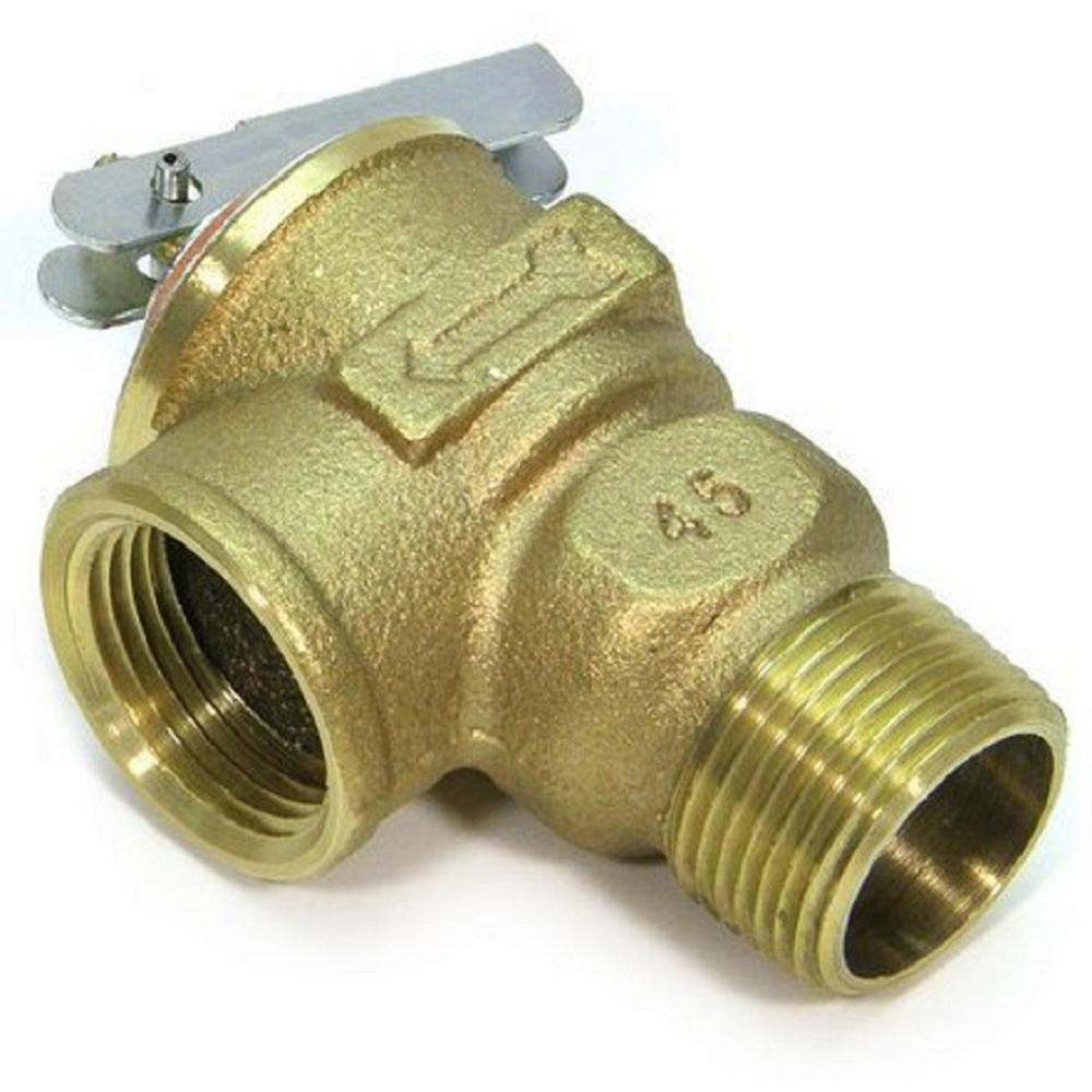 Zurn-Wilkins 3/4 in. Lead Free Brass NPT Pressure Relief ...