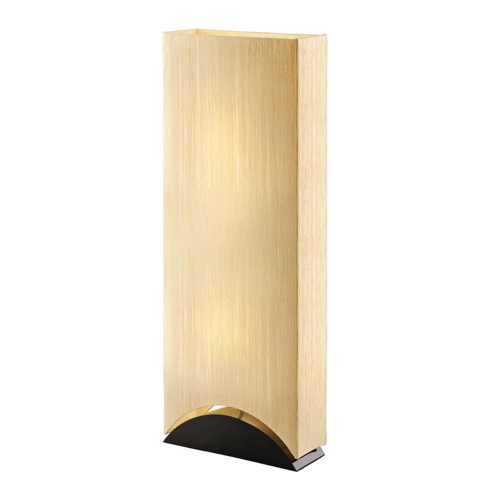 Square Floor Lamps The Home Depot Modern And Contemporary Premium Shade Floor Lamp With Black Lacquer Wood Base