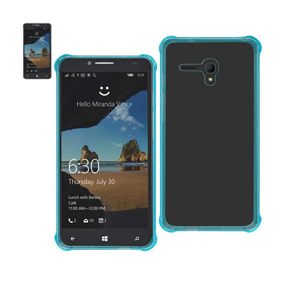 reiko alcatel one touch fierce xl air cushion case in clear navy one touch navy