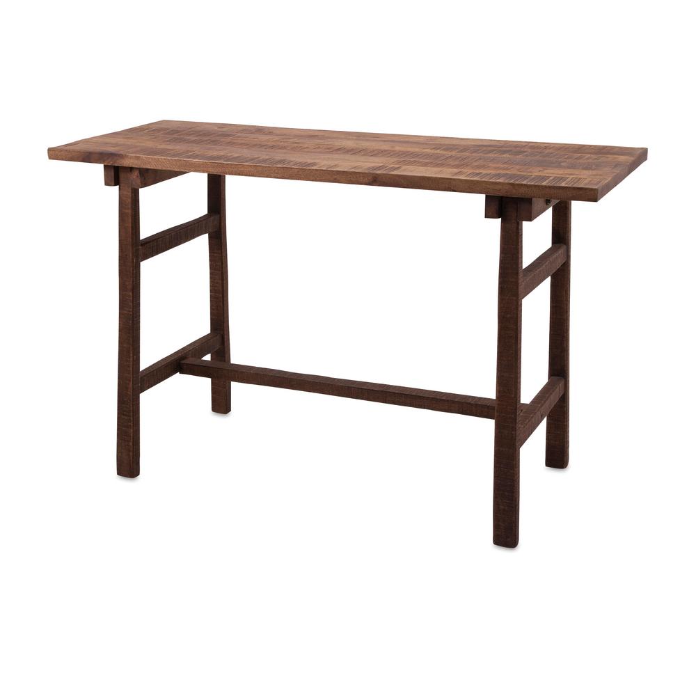 Metal Wood Farmhouse Desks Home Office Furniture The Farm Brown Wood Desk