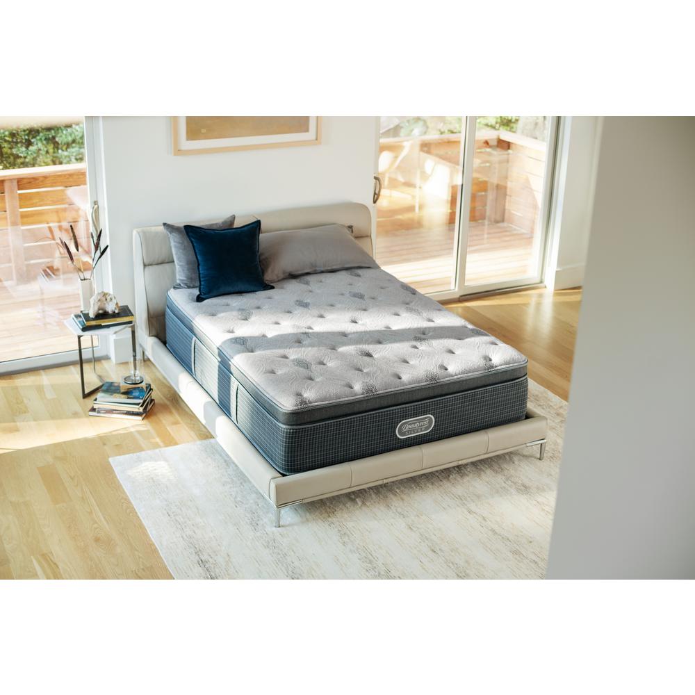 Beautyrest Silver Santa Barbara Cove California King Luxury Firm Low Beautyrest Silver Santa Barbara Cove California King Luxury Firm Low Profile Mattress Set
