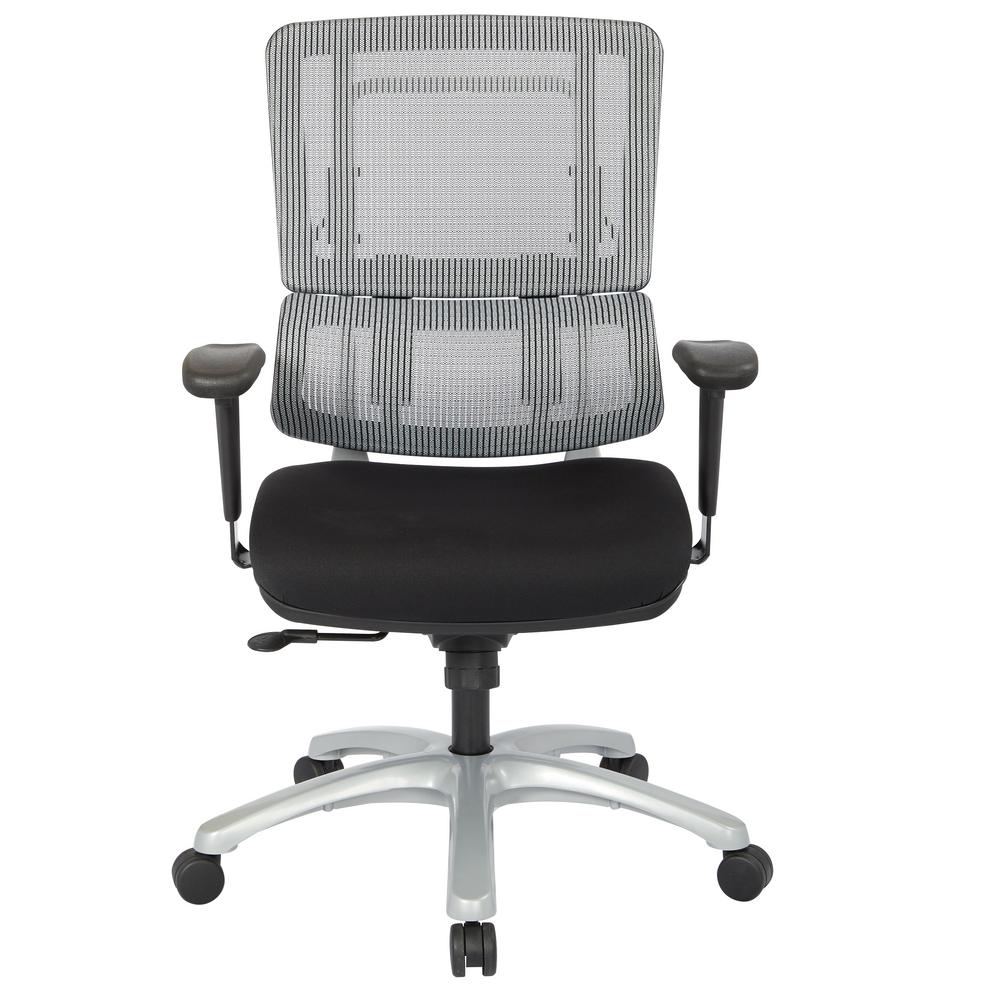 Canary Fully Meshed Ergo Grey Office Chair with Headrest MSH112GR The