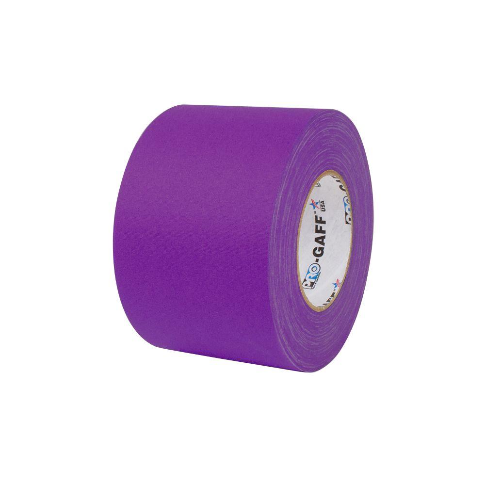 Pratt Retail Specialties 4 in. x 55 yds. Purple Gaffer Industrial Vinyl