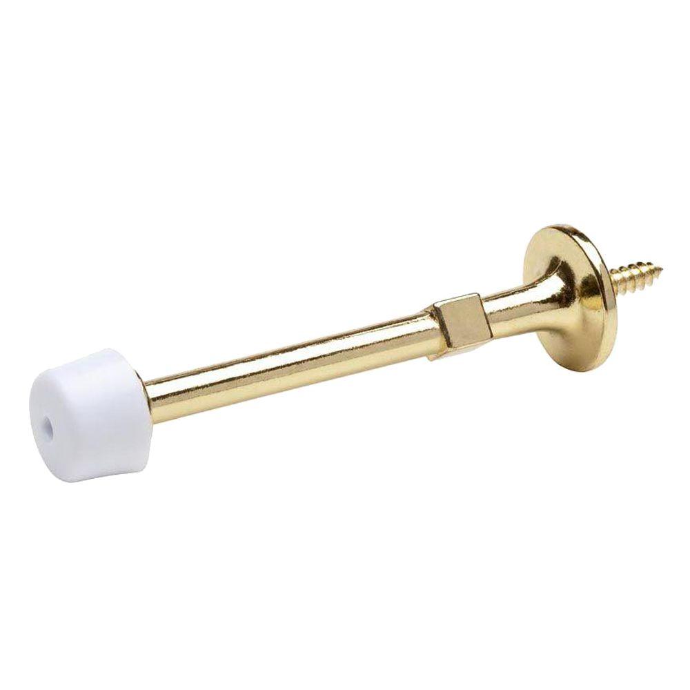 Everbilt Bright Brass Kick Down Door Stop15039 The Home Depot