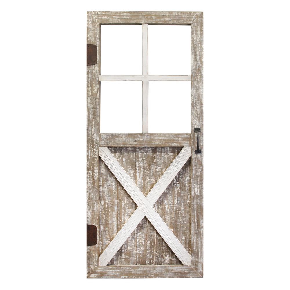 Stratton Home Decor Wooden Barn Door Wall S30859 The - Barn Door Wood Wall Decor Stratton Home Decor Wooden Barn Door Wall S30859 The - Barn Door Wood Wall Decor