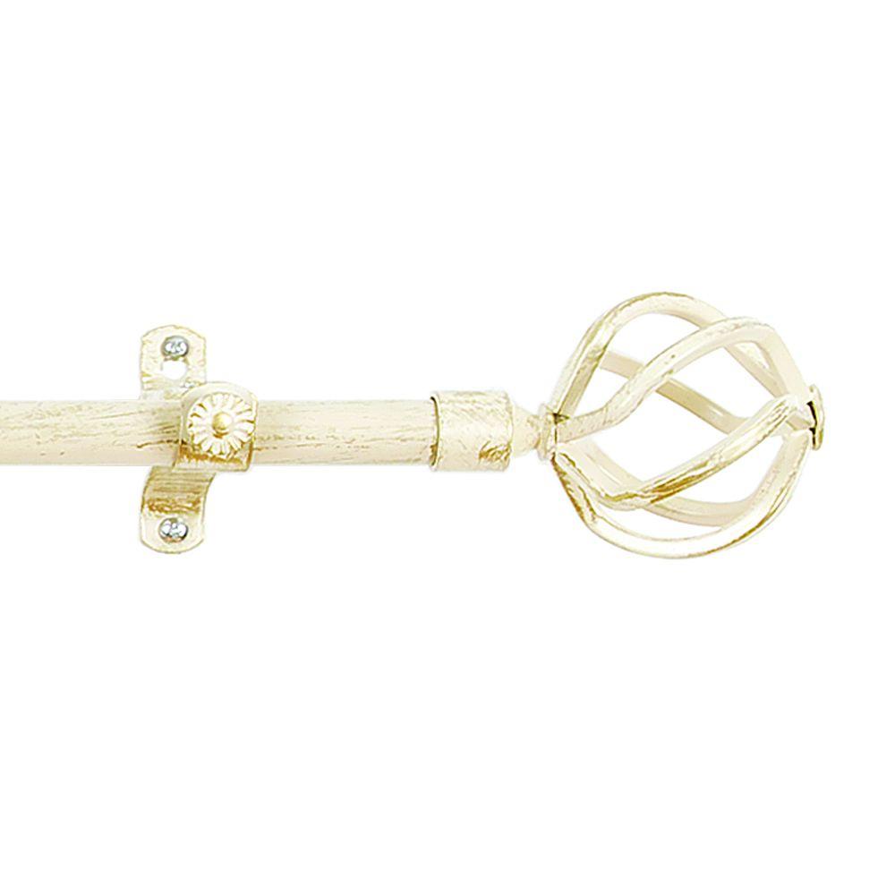 Metallo Avalon Telescoping Curtain Rod KitRDMAWG2806 The Home Depot