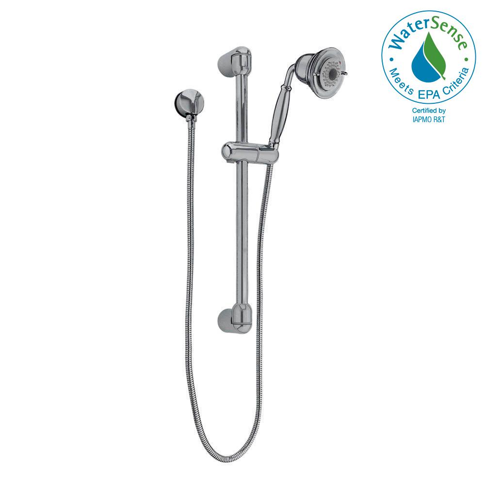 American Standard FloWise Traditional 3Spray Wall Bar Shower Kit in