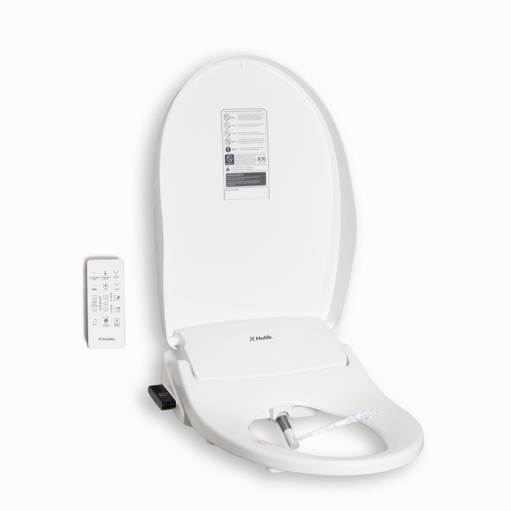 Hulife Hulife Electric Bidet Seat for Elongated Toilet with Unlimited