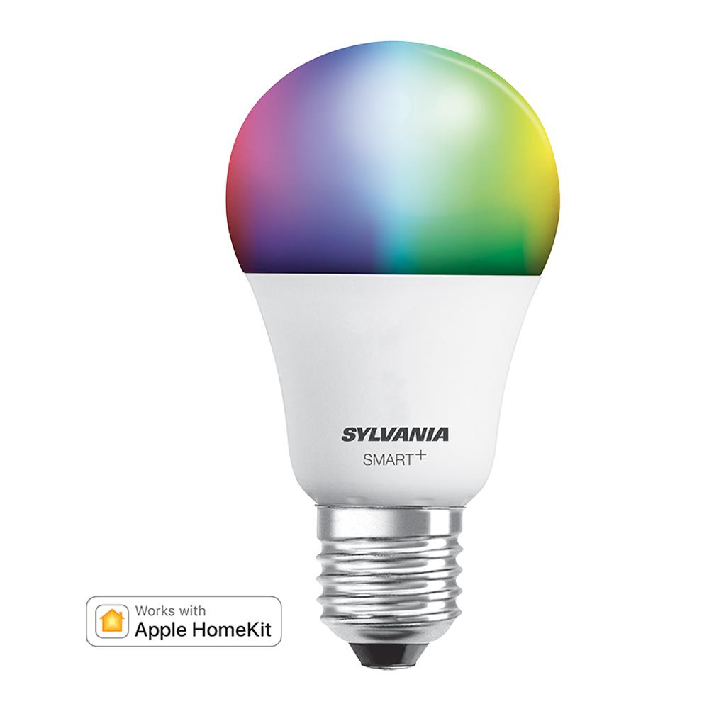 Sylvania SMART  Bluetooth Full Color A19 Smart LED Light Bulb74484  The Home Depot