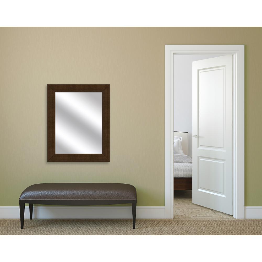 31 5 In X 25 Natural Wood Framed Mirror 31 5 In X 25 Natural Wood Framed Mirror