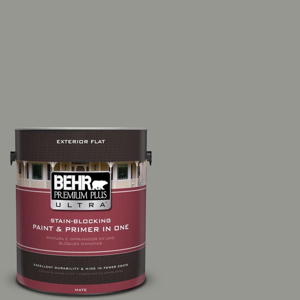 BEHR Premium Plus Ultra 1gal. ECC361 Shady Willow Flat Exterior