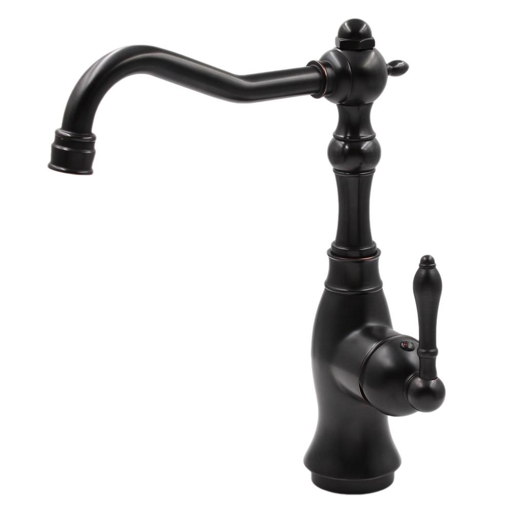 Oil Rubbed Bronze Bar Faucets Kitchen Faucets The Home Depot