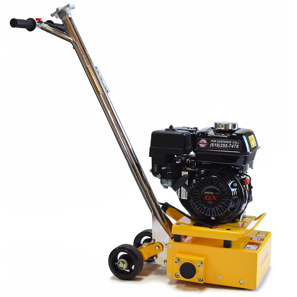 Tomahawk 8 inch Gas Concrete Scarifier Planer Grinder 5.5 HP Honda Engine by Tomahawk
