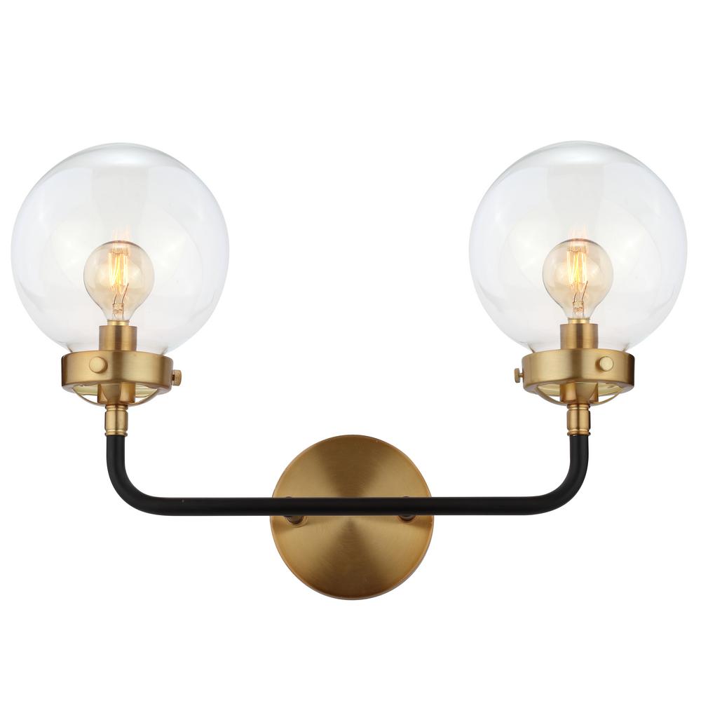 Brass Sconces Lighting The Home Depot