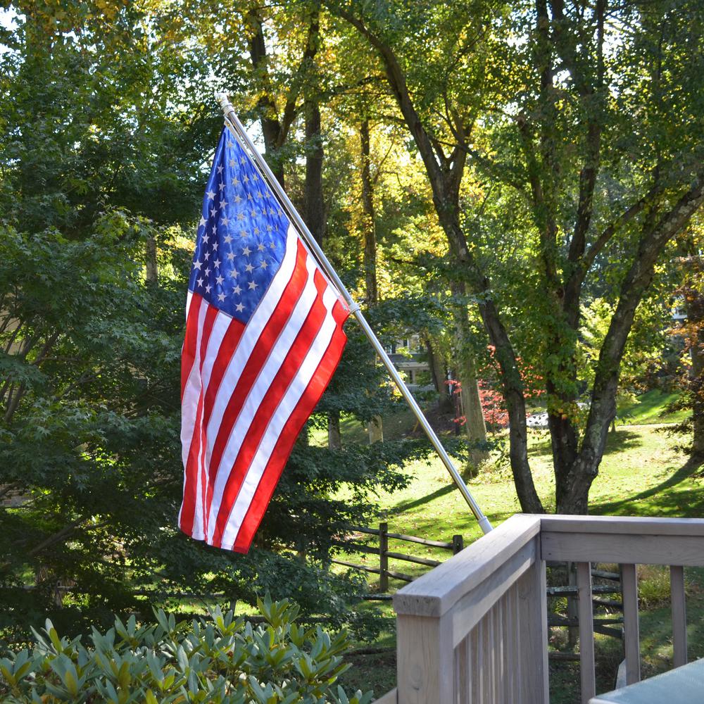 USA Flag 3 x 5 Flags Outdoor Decor The Home Depot