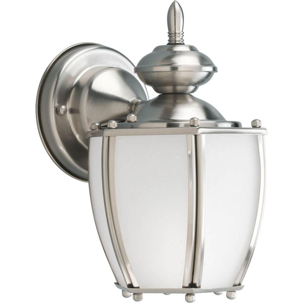 Progress Lighting Roman Coach Collection Brushed Nickel 9 8 In Progress Lighting Roman Coach