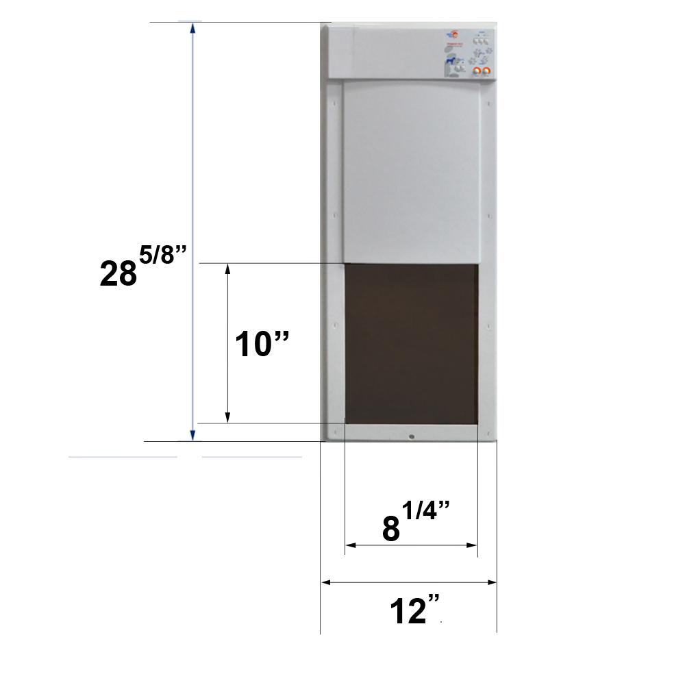 High Tech Pet 8 In X 10 In Power Pet Electronic Fully Automatic