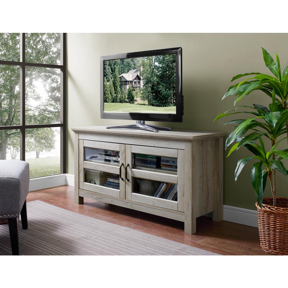 Walker Edison Furniture Company 44 in. Wood TV Media Stand ...