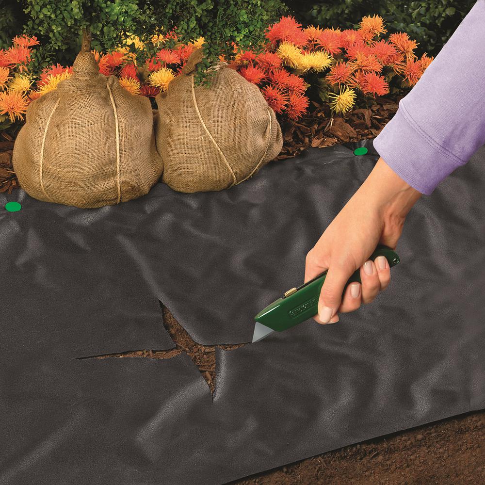 Easy Gardener 40 In X 36 Ft Natural Weed Barrier Landscape Fabric Pla 1633h The Home Depot Easy Gardener 40 In X 36 Ft Natural, Easy Gardener Weed Block