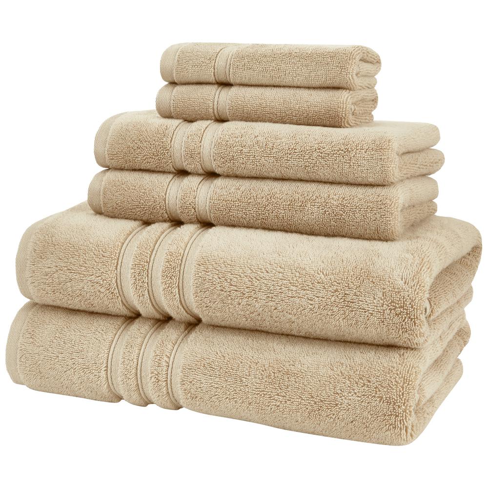 Home Decorators Collection Turkish Cotton Ultra Soft 6Piece Towel Set