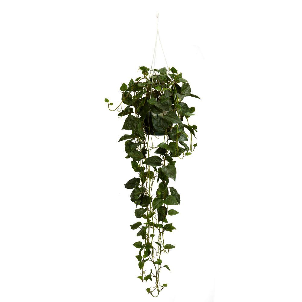 Nearly Natural 6607 Spider Hanging Basket Silk Plant