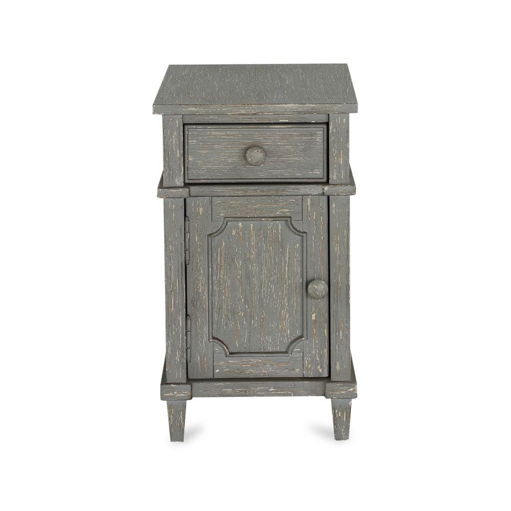 Dorel Living Sherwin Antique Taupe Side Table Fh8274 The Home Depot