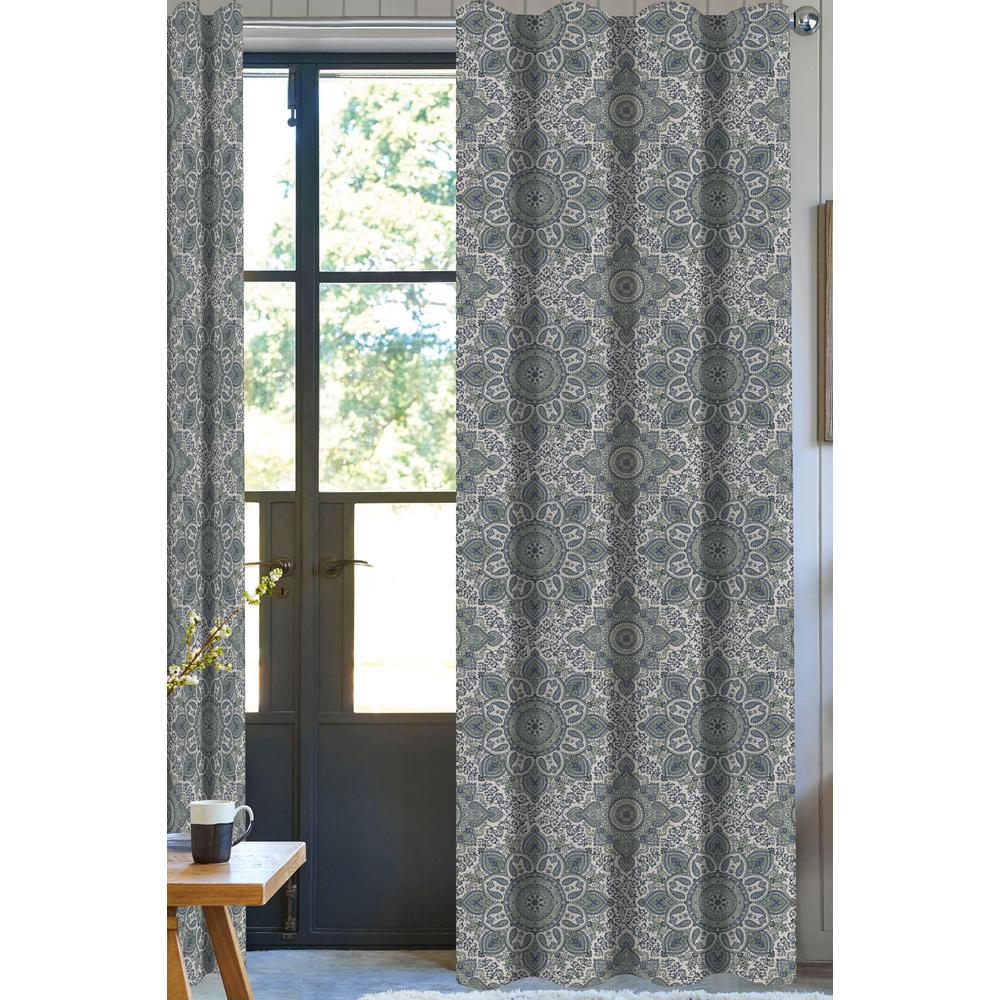 White Cotton Rod Pocket Curtains Drapes Window