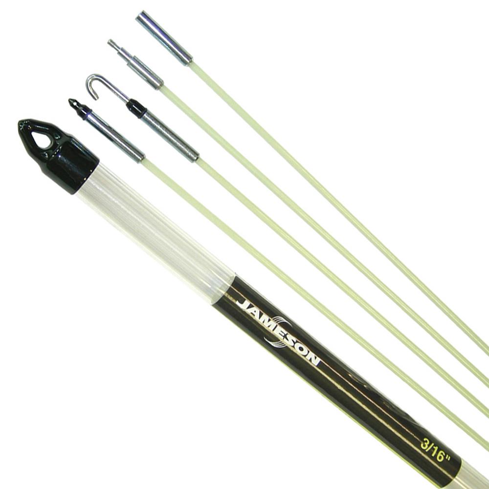 Jameson 1/4 in. x 12 ft. Fiberglass Glow Fish Rod Kit7