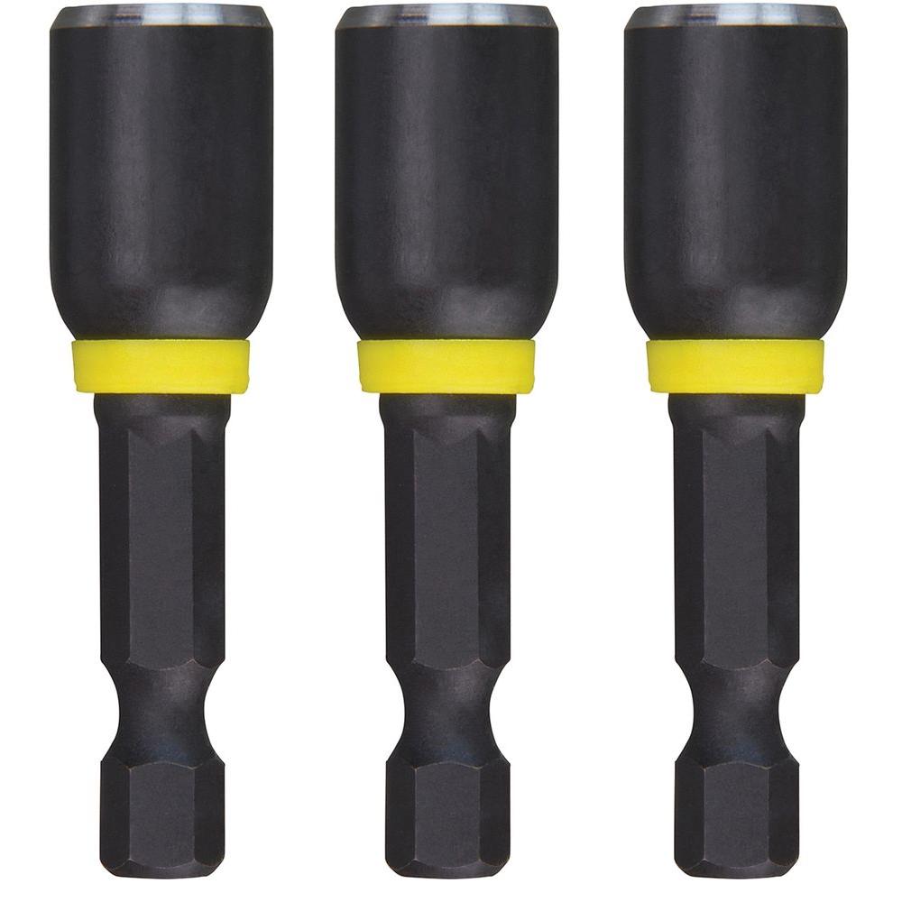 Milwaukee Shockwave 5/16 in. x 17/8 in. Impact Duty Nut Drivers (3Pack)49664523