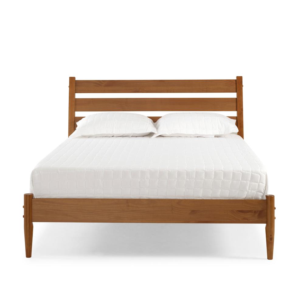 Camaflexi Mid Century Modern Castanho Queen Size Platform Bed Md1209 The Home Depot,Things You Need For House Plants