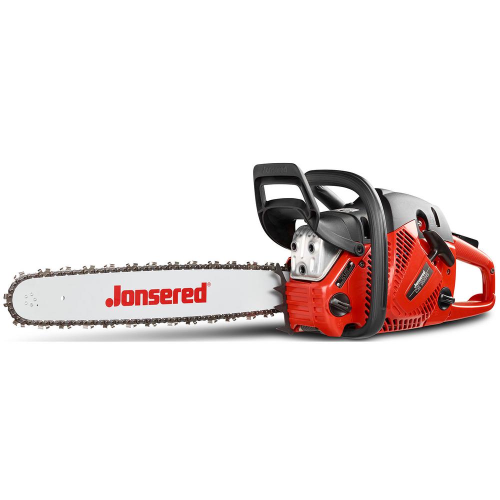 Gas Chainsaws The Home Depot Cs2255 20 In 55 5cc Gas Chainsaw